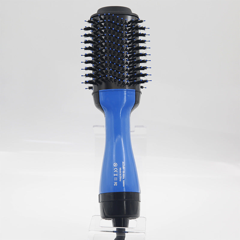 Hot Air Brush Blowing Combs Roll Straight Three-in-one Hair Dryer