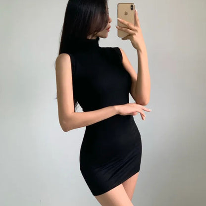 Sleeveless Tight Slimming Sheath Dress