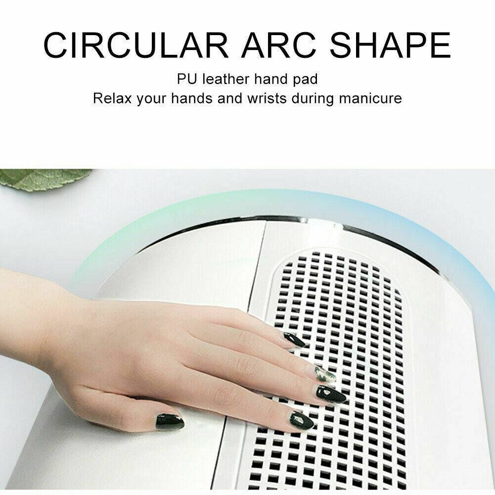 3 Fans Vacuum Cleaner Manicure Dust Collector Nail Dryer Suction Machine