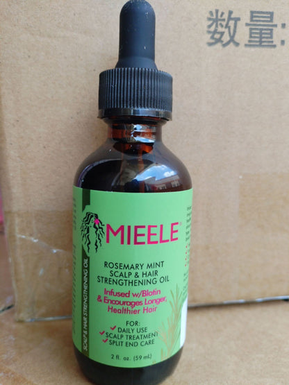 Cross-border Mielle Rosemary Mint Tough Hair Care Essential Oil 59ML Wholesale Delivery